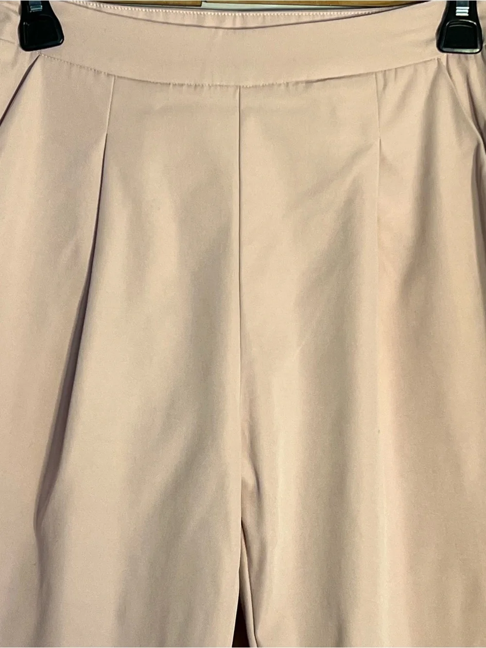 SHEIN Soft Pink Women's Cropped Blazer & Straight Pants Set